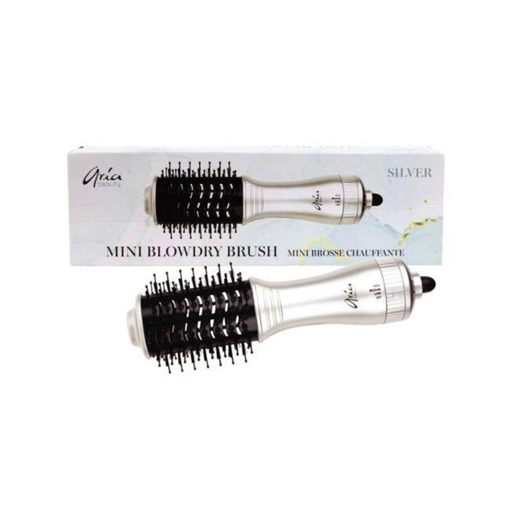 Aria Beauty Mini Blowdry Brush- Silver $89.99 aria